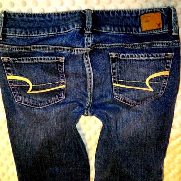 American Eagle Jeans Size 4 Skinny Leg Artist Crop - Picture 5 of 9